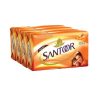 Santoor Sandal & Turmeric Soap 125g x 4 pack