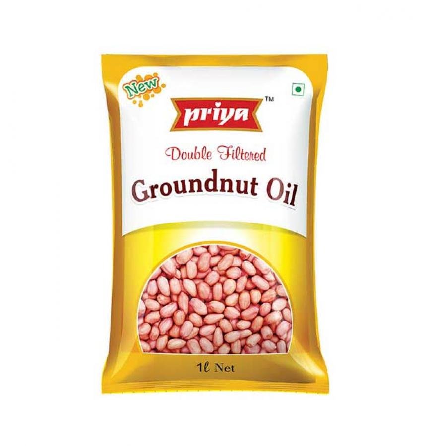 Priya Groundnut Oil - 1L - Buy at Salt & Pepper Retail