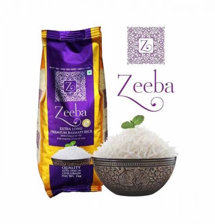 Zeeba Extra Long Premium Basmati Rice-1kg